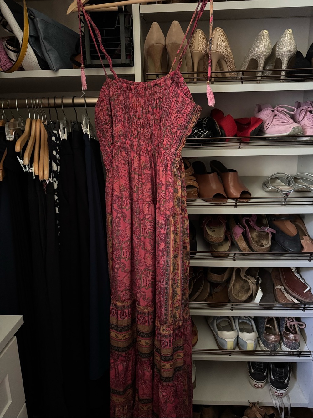 RAGA Pink Floral Boho Maxi Dress